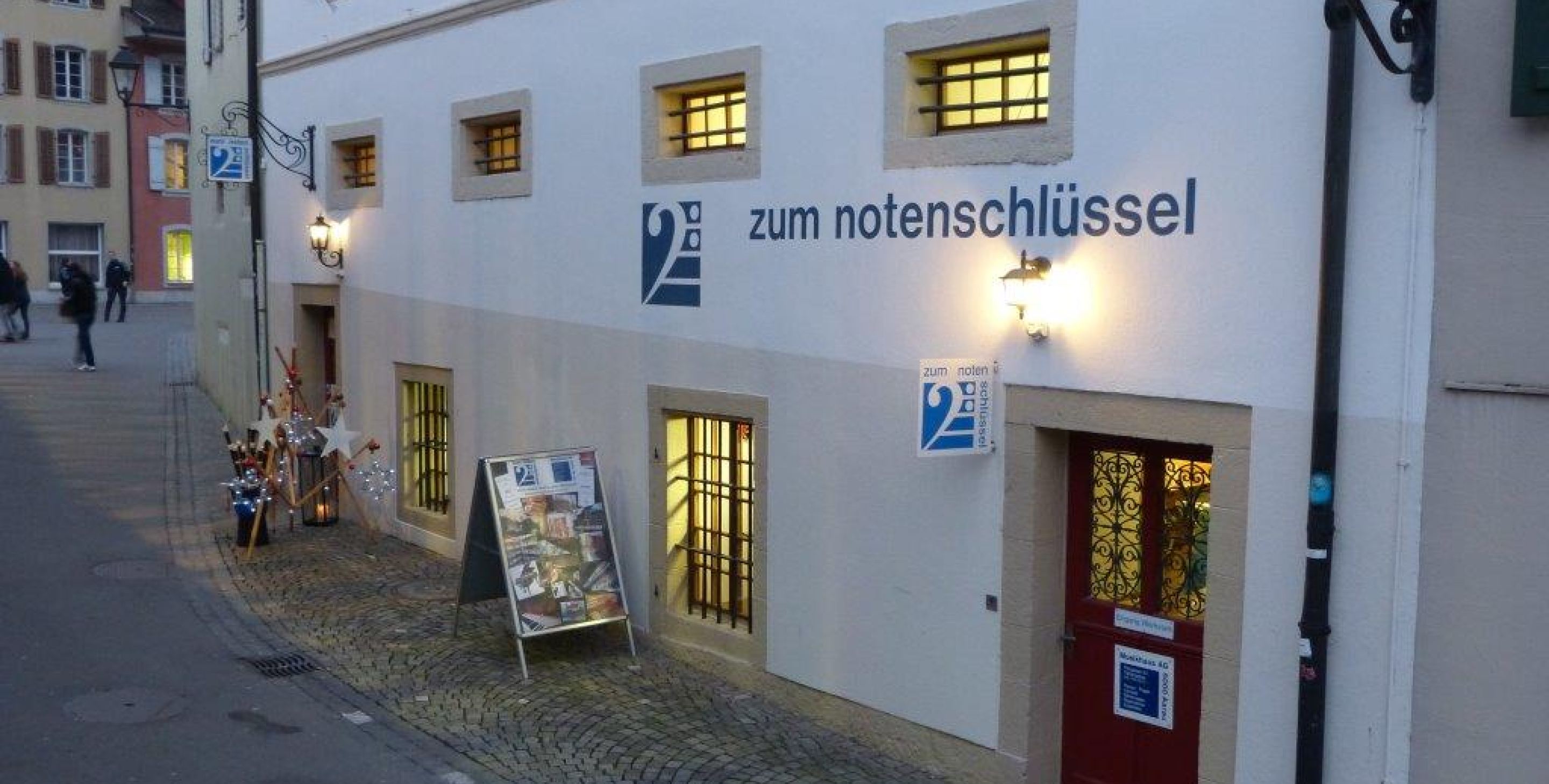 Zum Notenschlüssel Coverbild